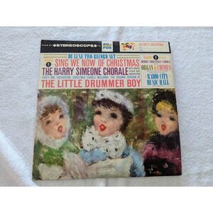 Deluxe 2-record set-The Harry Simeone Chorale & Rado City Music Hall Vinyl LP's